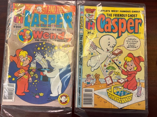 2 Casper The Friendly Ghost Harvey Comics