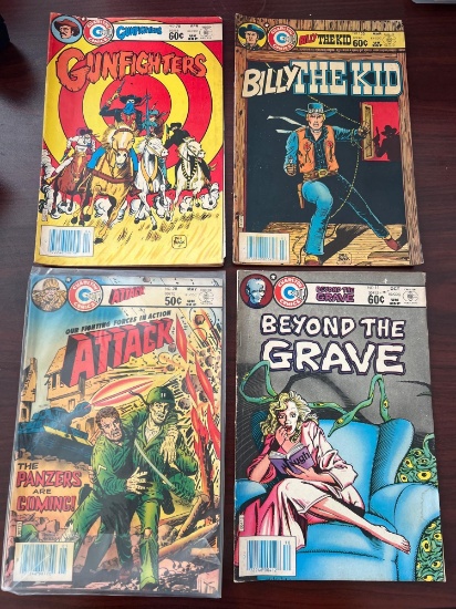 Group of 4 Charlton Comics