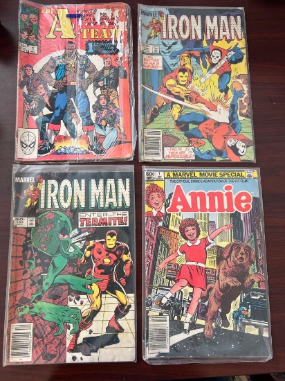 Group of 4 Marvel Comics