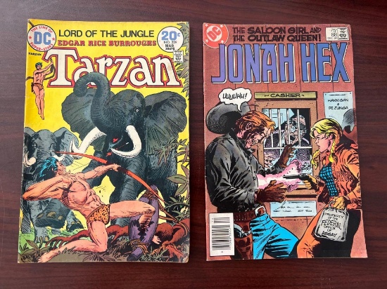 2 DC Comics Tarzan and Jonah Hex