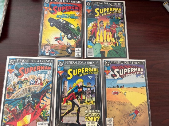 Group of 5 DC Comics Funeral for a Friend Series