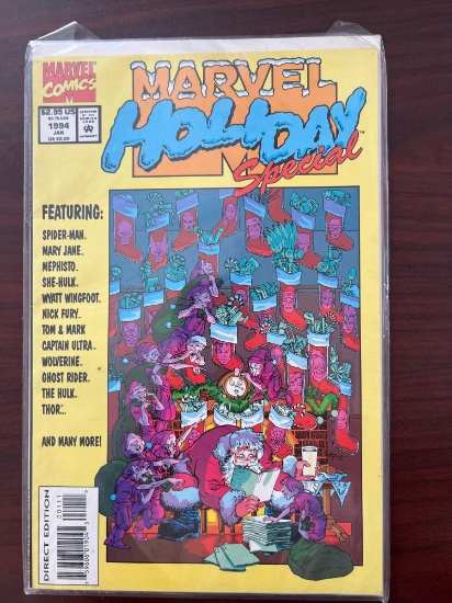 4 Marvel Comics Assorted Titles