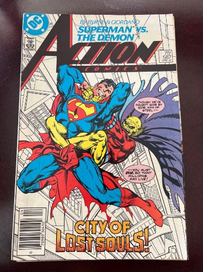 4 DC Comics Superman 1987