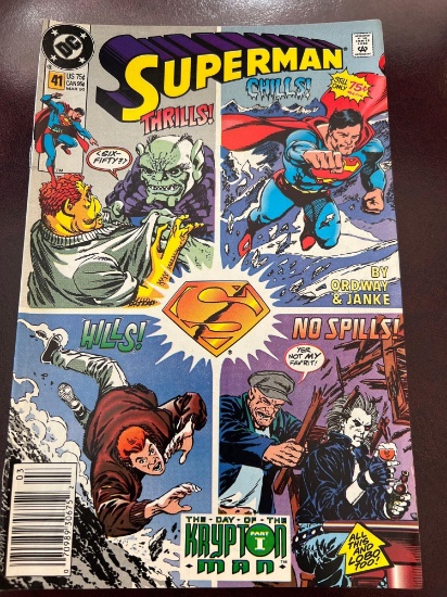 4 DC Comics Superman 1990