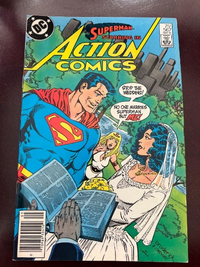 DC Comics Superman Starring in Action Comics May 1985