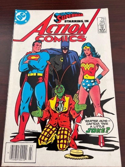 Superman Starring in Action Comics for DC Comics