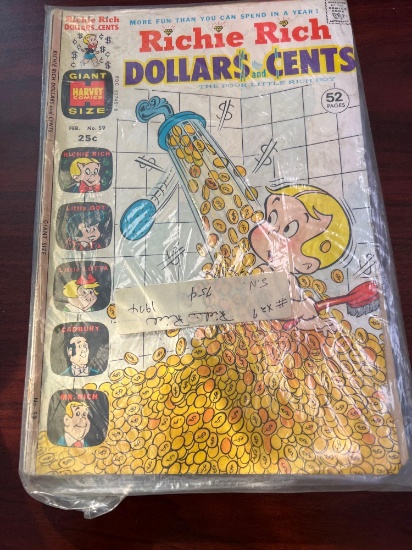 Richie Rich Dollars and Cents Harvey Comics