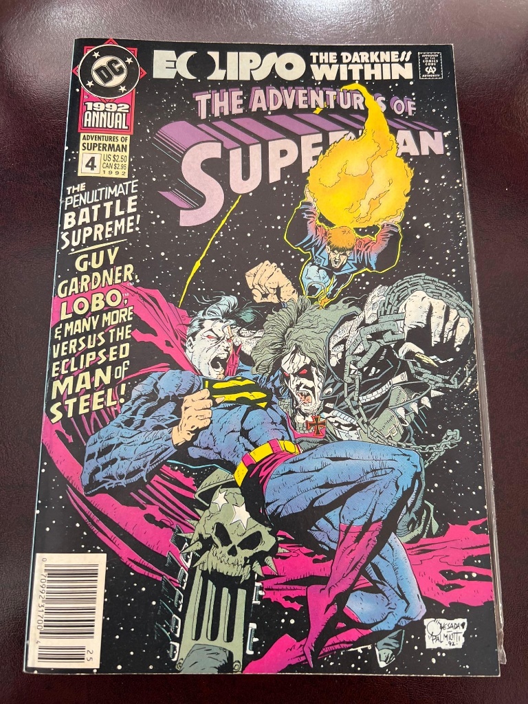 4 DC Comics Superman 1992 | Art, Antiques & Collectibles Collectibles Comic  Books | Online Auctions | Proxibid