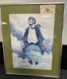 Clown Print by Robert Owen