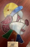 Clown Stained Glass