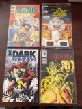 Group of 4 Comics by Valiant, Defiant and Now