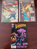 Group of 3 DC Comics Superman