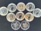 10 2006 Canadian Maple Leaf 1 Oz Silver Each