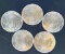 5 1 Oz Silver Buffalo Rounds