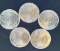 5 1 Oz Silver Buffalo Rounds