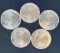 5 1 Oz Silver Buffalo Rounds
