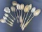 Assorted Sterling Silver Spoons 8.2 oz Troy