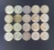 20 1964 Kennedy Half Dollars
