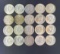 20 1964 Kennedy Half Dollars