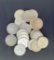 1 lot of 20 Franklin Half Dollars