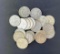 1 lot of 20 Franklin Half Dollars