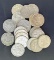1 lot of 20 Franklin Half Dollars