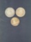 1 lot of 3 Silver Coins