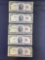 1 lot of 5 $2 Red Notes