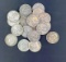 20 Assorted Silver Half Dollars