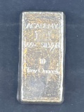 Academy Silver 10 Troy Ounce Silver Bars