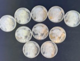 10 2009 1 Oz Silver Buffalo Rounds