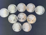 10 2009 1 Oz Silver Buffalo Rounds
