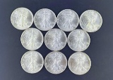 10 1994 Walking Liberty Silver Eagles