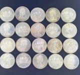 20 1965 Canadian Silver Dollars