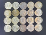20 1964 Kennedy Half Dollars