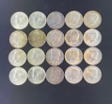 20 1964 Kennedy Half Dollars