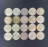 20 1964 Kennedy Half Dollars