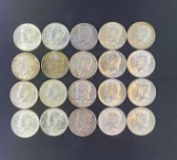 20 1964 Kennedy Half Dollars