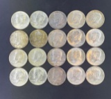 20 1964 Kennedy Half Dollars