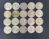 20 1964 Kennedy Half Dollars