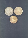 1 lot of 3 Silver Coins