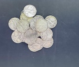 20 Walking Liberty Half Dollars