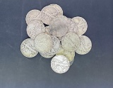 20 Walking Liberty Half Dollars