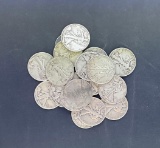 20 Walking Liberty Half Dollars