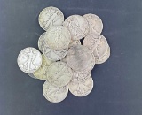 20 Walking Liberty Half Dollars