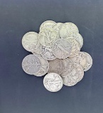 1 lot of 20 Walking Liberty Silver Half Dollars
