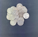 1 lot of 20 Walking Liberty Silver Half Dollars
