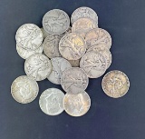 20 Assorted Silver Half Dollars