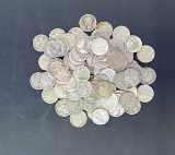 100 Silver Dimes