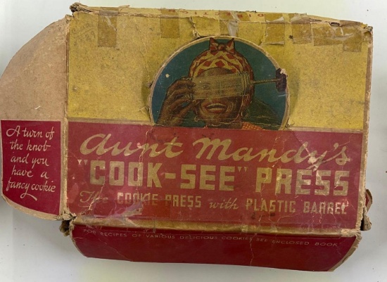 Aunt Mandy's "Cook-See" Press